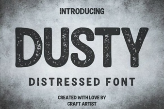 Dusty Font: Vintage Designs & Modern Ideas