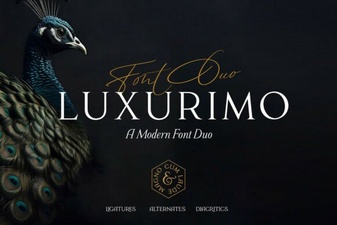 Craft Elegance with Luxurimo Typeface